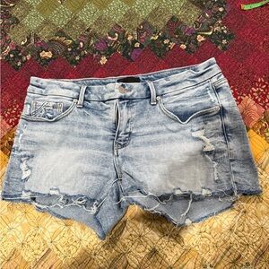 Buckle black fit number 13 shorts light wash size 31